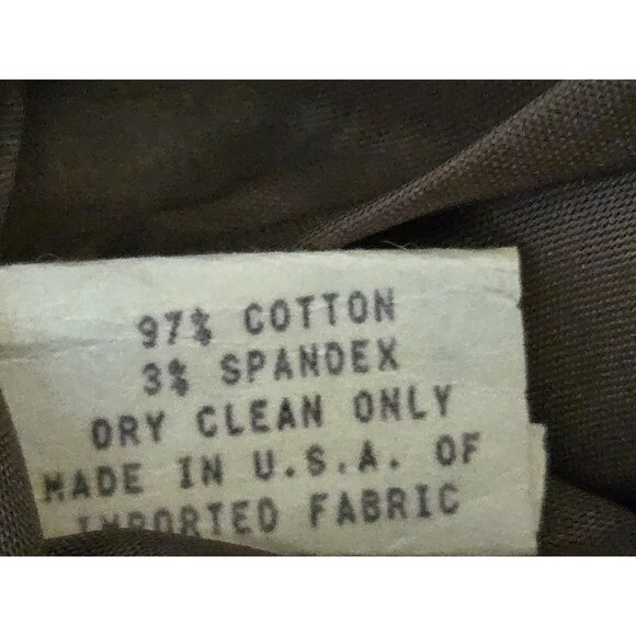 VTG NYU Shirt Womens 12 Brown Paisley Floral Boho Gypsy Button Y2K Goblincore - Picture 8 of 8